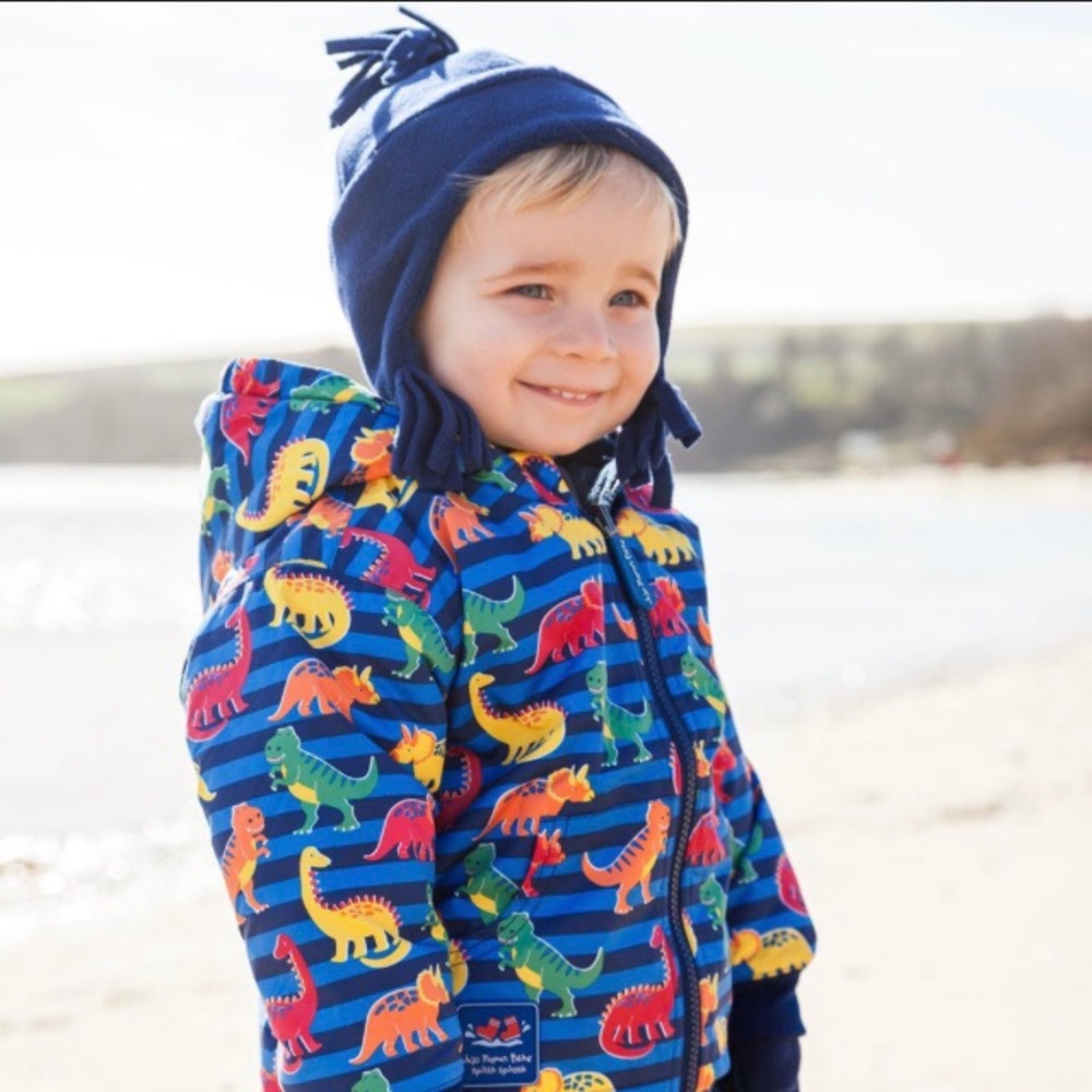 JoJo Maman Bébé REVERSIBLE FLEECE LINED JACKET